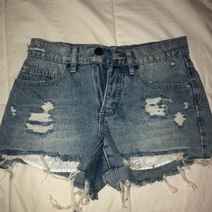 Jean shorts